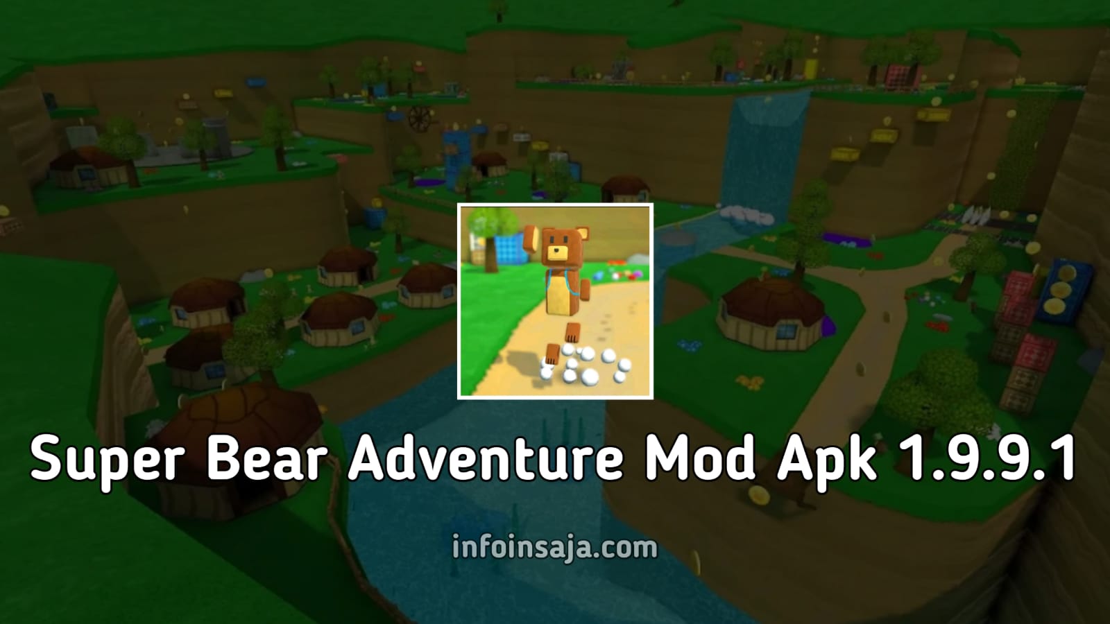 Super Bear Adventure Mod Apk 1.9.9.1